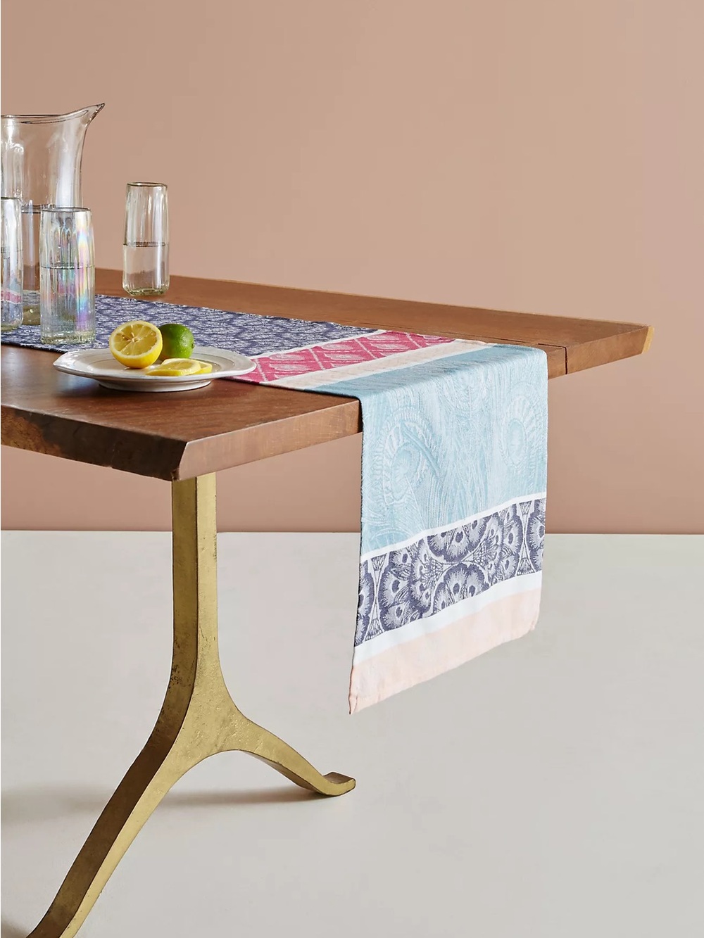 New🌟Anthropologie-Liberty for Anthropologie Jacquard-Woven Table Runner